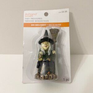 Ashland Halloween Tiny Treasures Witch Figurine Damaged Packaging